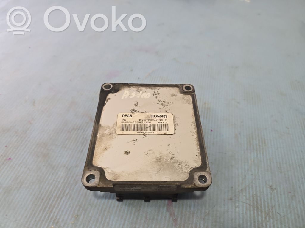 Opel Astra G Engine control unit/module 