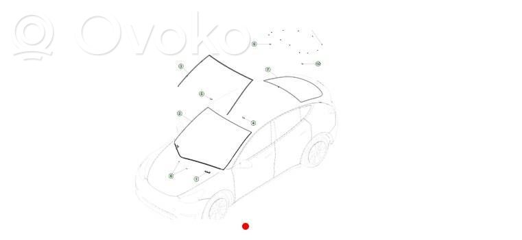 Front windscreen/windshield window   161988900