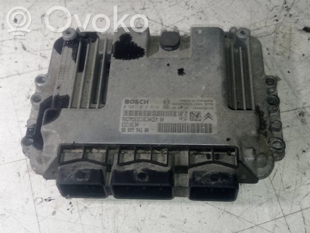 Citroen Berlingo Engine control unit/module 