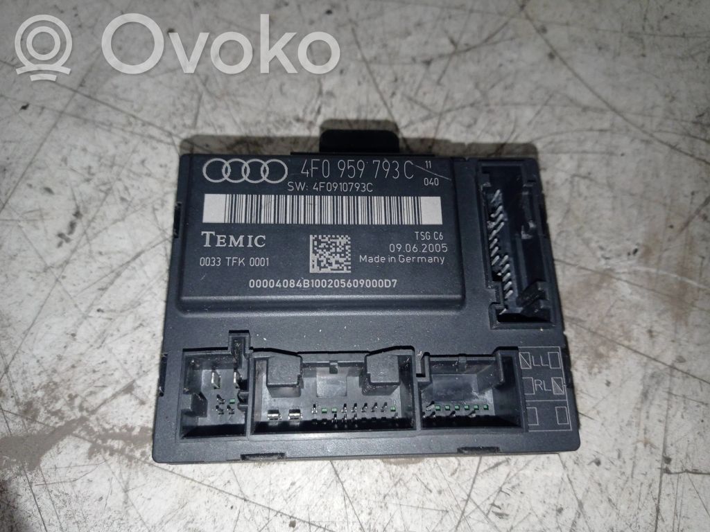 Door control unit/module   4F0959793C,4F0910793C,0033TFK0001