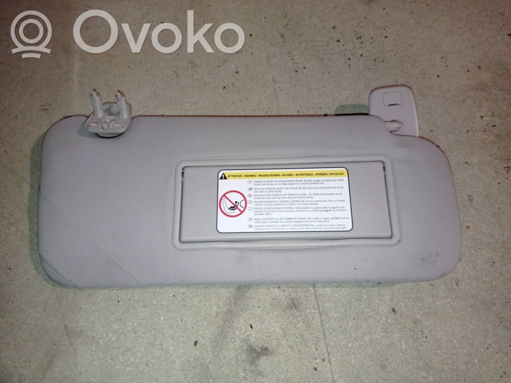 Peugeot 407 Sun visor 
