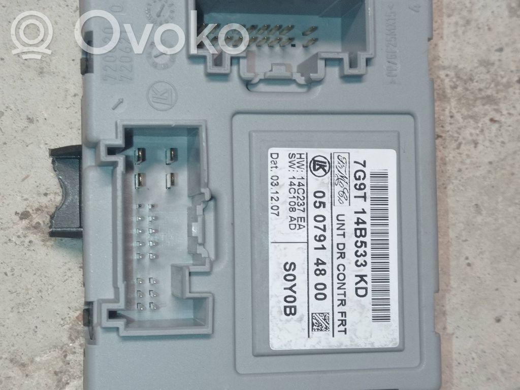 Ford Mondeo MK IV Unité de commande module de porte 