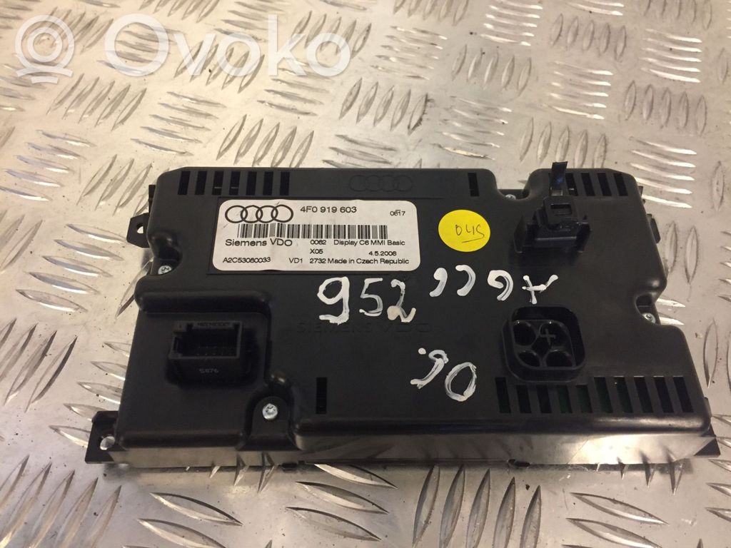 Audi A6 S6 C6 4F Screen/display/small screen 