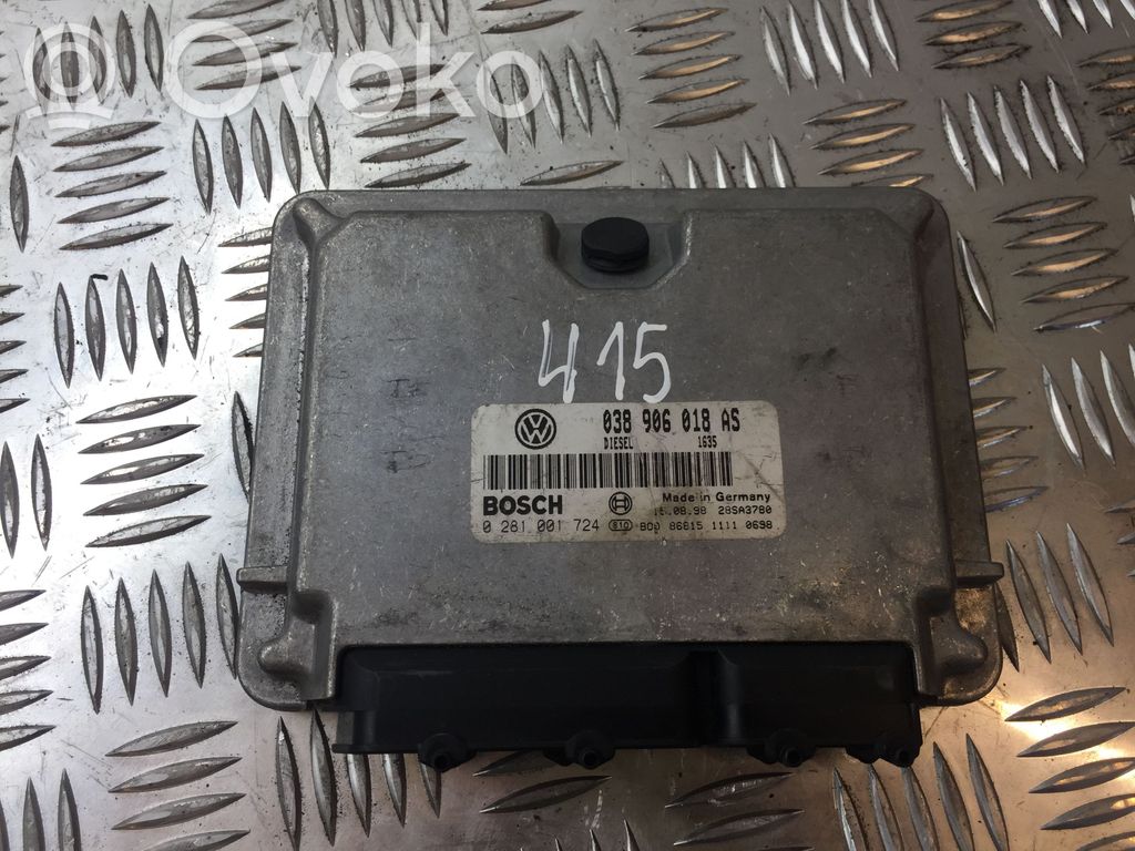 Volkswagen PASSAT B5.5 Engine control unit/module 