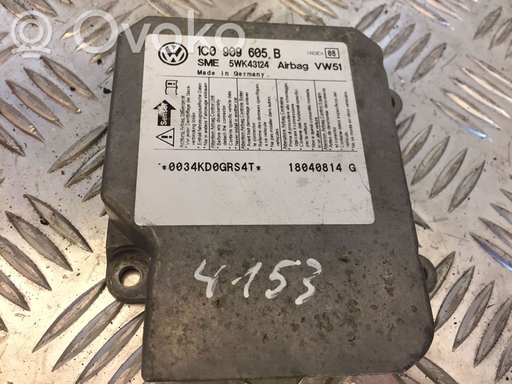 Volkswagen PASSAT B5.5 Airbag control unit/module 