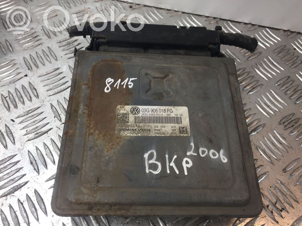 Engine control unit/module   03G906018FG,8115