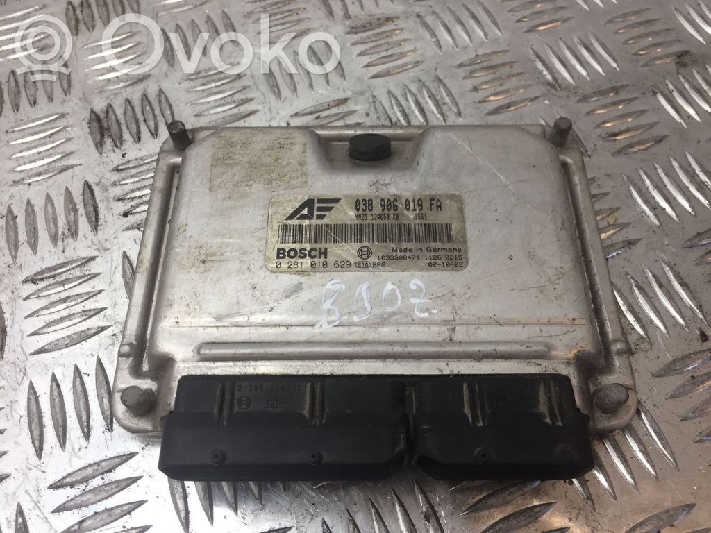 Engine control unit/module   038906019FA,8907