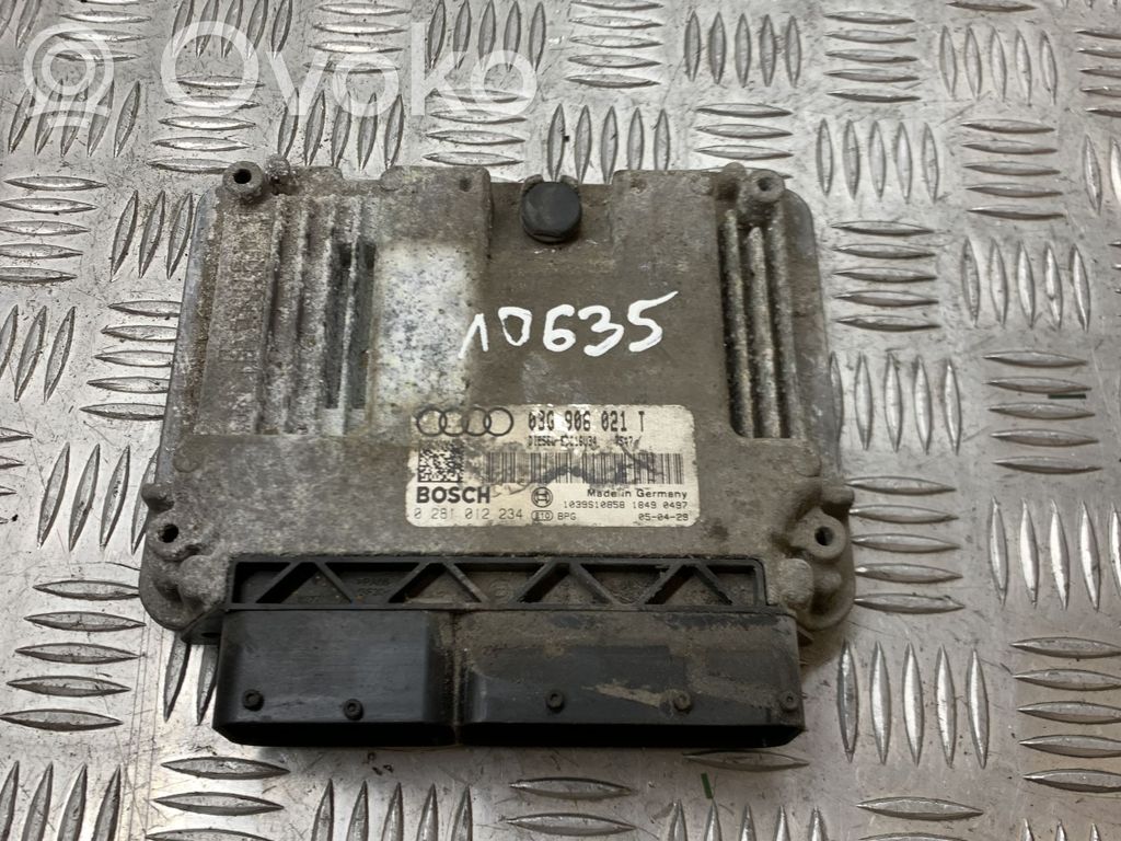 Audi A3 S3 8P Engine control unit/module 