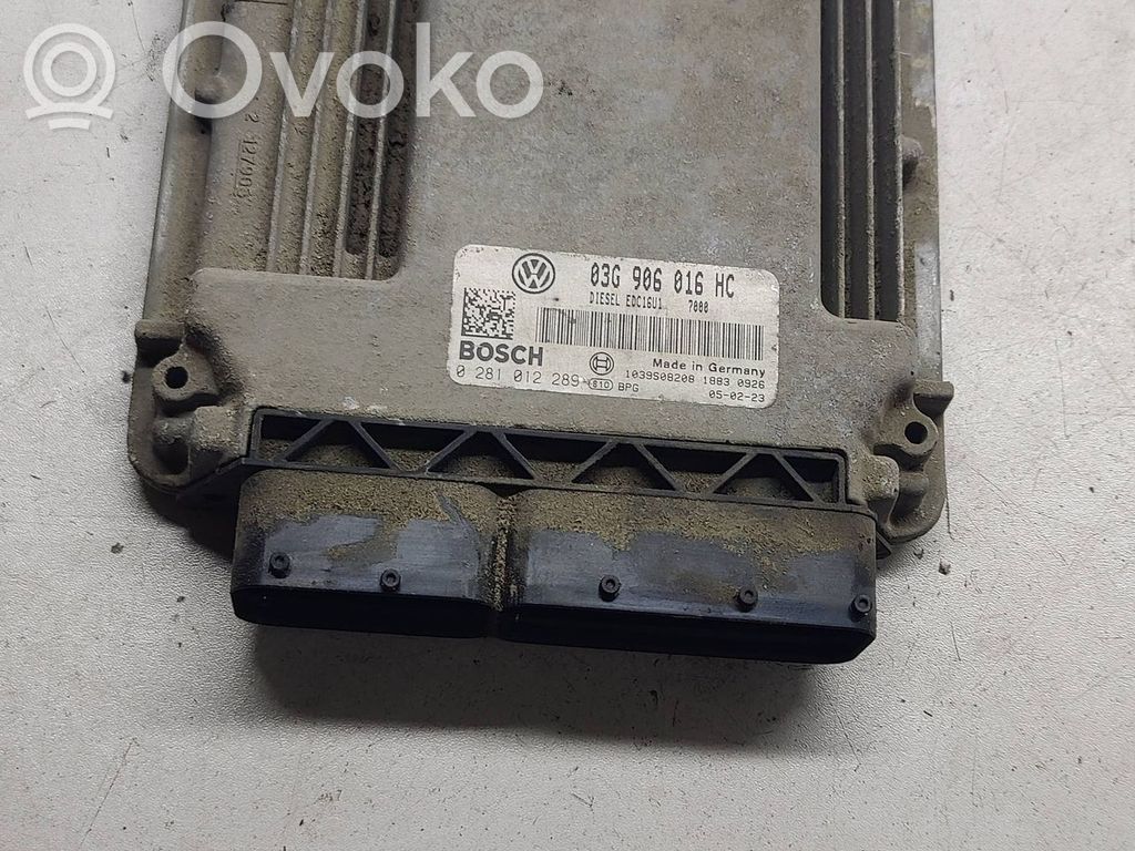 Seat Toledo III (5P) Engine control unit/module ECU 