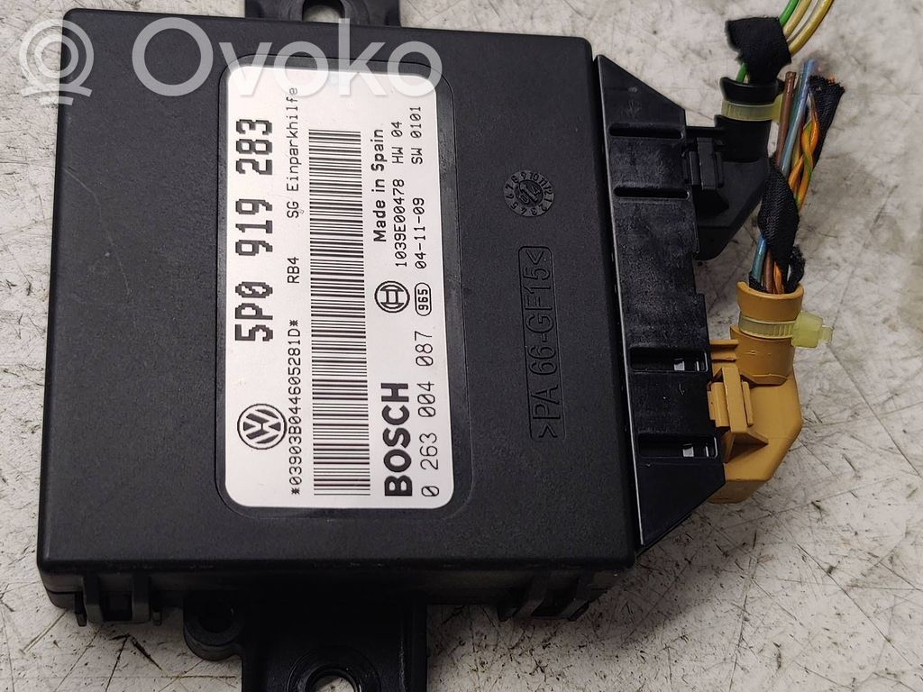 Parking PDC control unit/module   5P0919283,1039E00478,041109