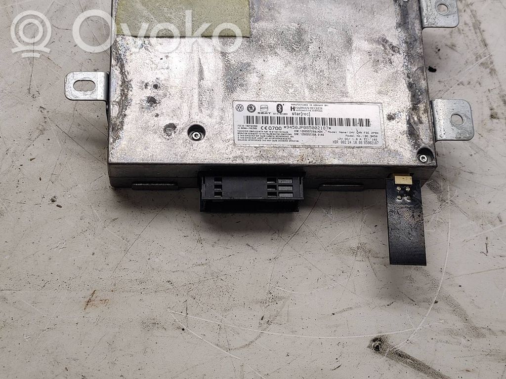 Skoda Octavia Mk2 (1Z) Unidad de control/módulo de bluetooth 