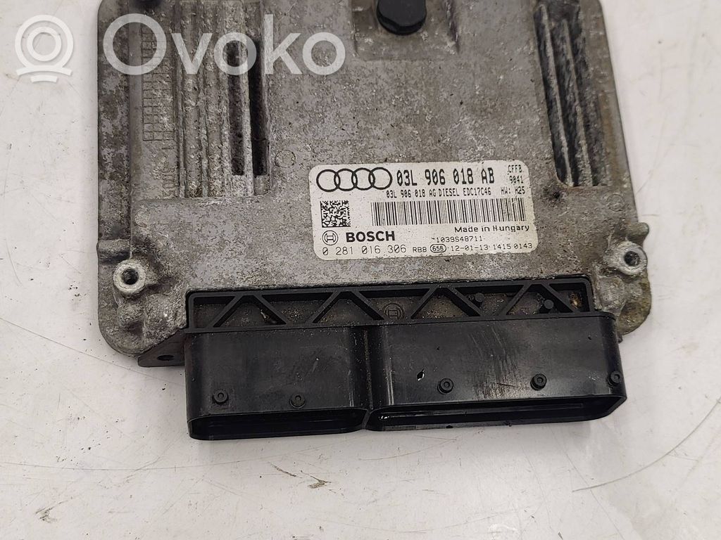 Audi A3 S3 8P Engine control unit/module 