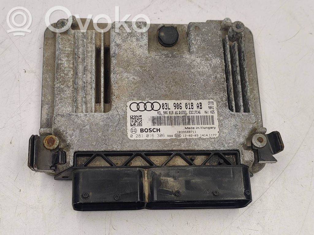 Audi A3 S3 8P Engine control unit/module 