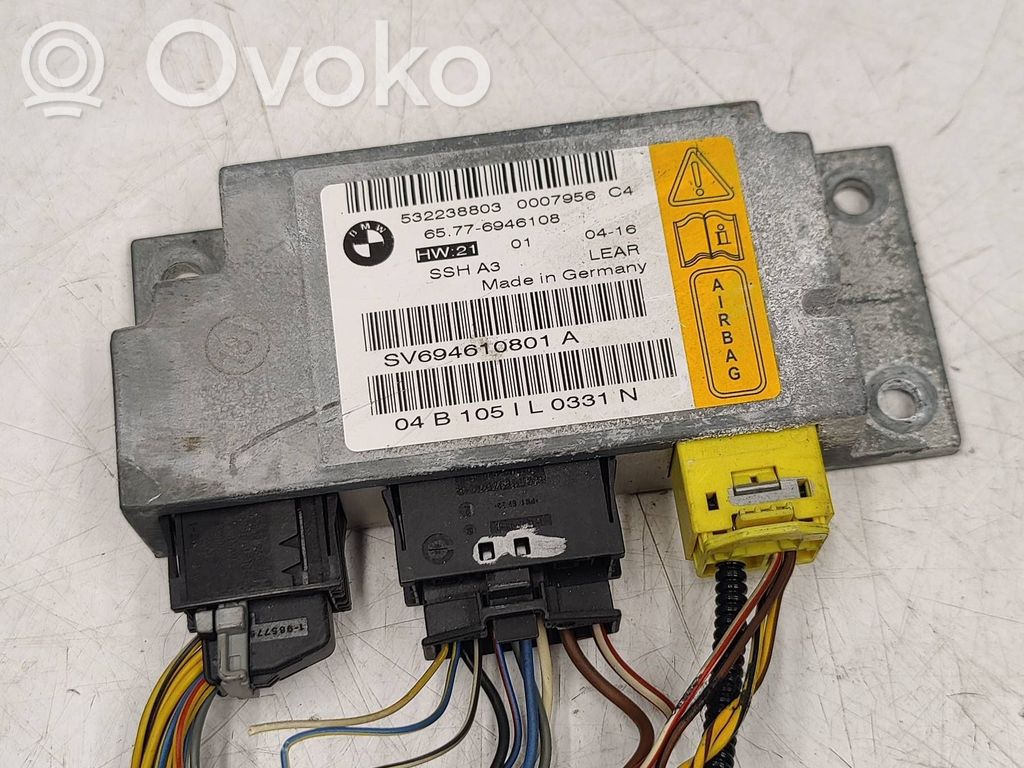 Turvatyynyn ohjainlaite/moduuli   6946108