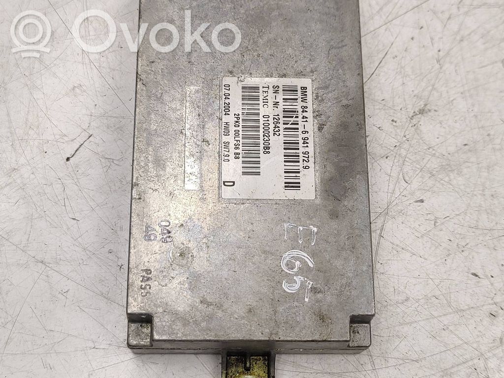 BMW 7 E65 E66 Valdymo balsu modulis 