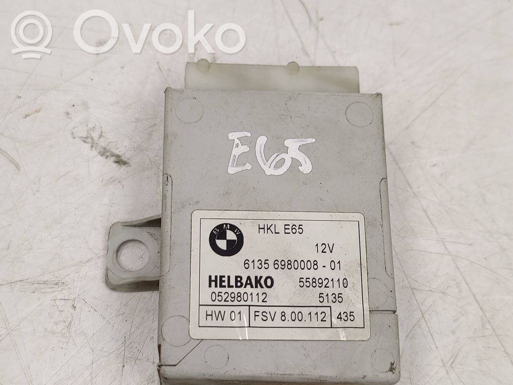 Bagāžnieka pārsega vadības bloks   6980008