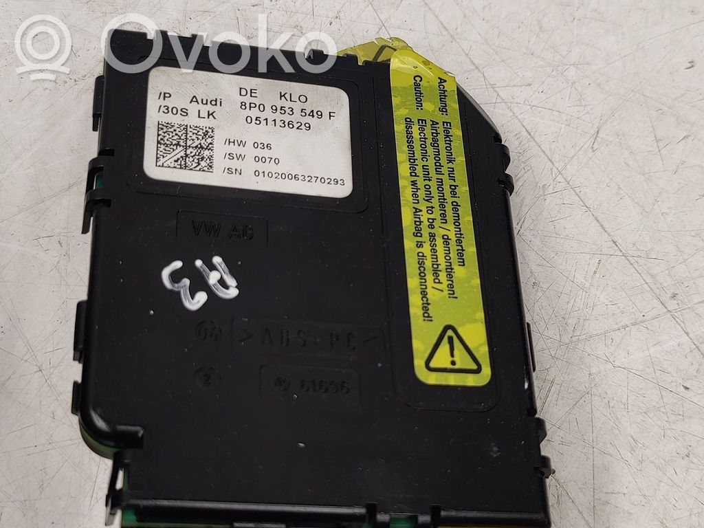 Audi A3 S3 8P Module confort 