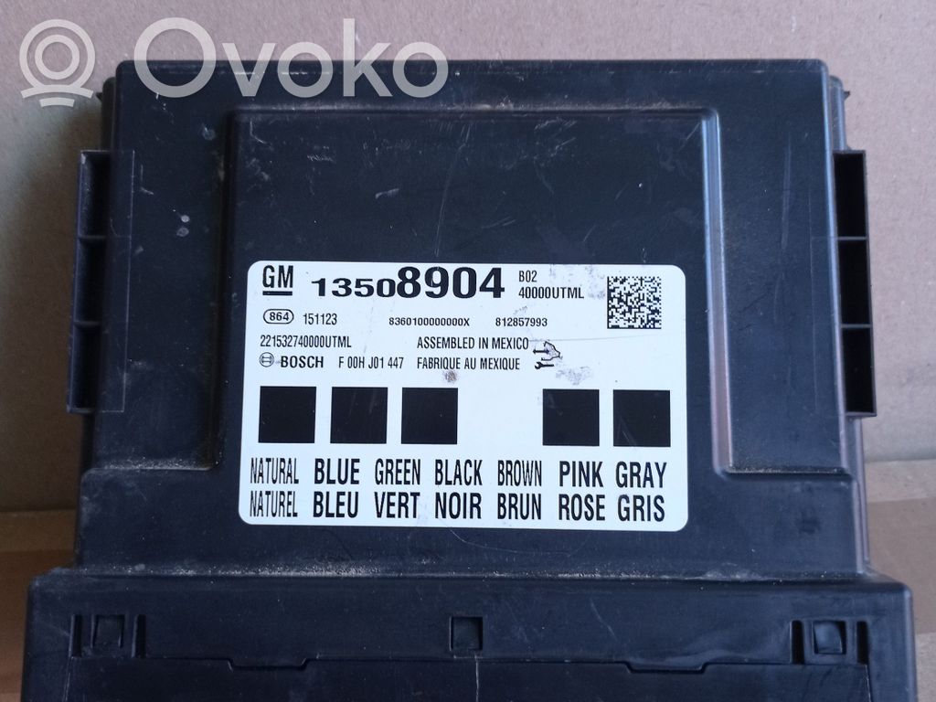 Chevrolet Volt II Central body control module 