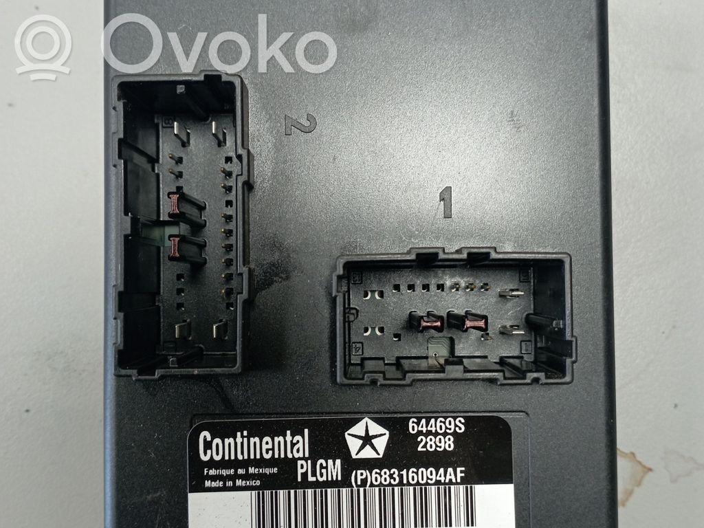 Chrysler Pacifica Tailgate/trunk control unit/module 