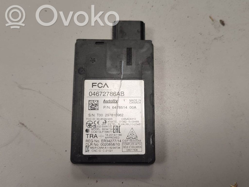 Aklos zonos modulis   04672786AB,6478514,T00297810962,297810962,647851400A