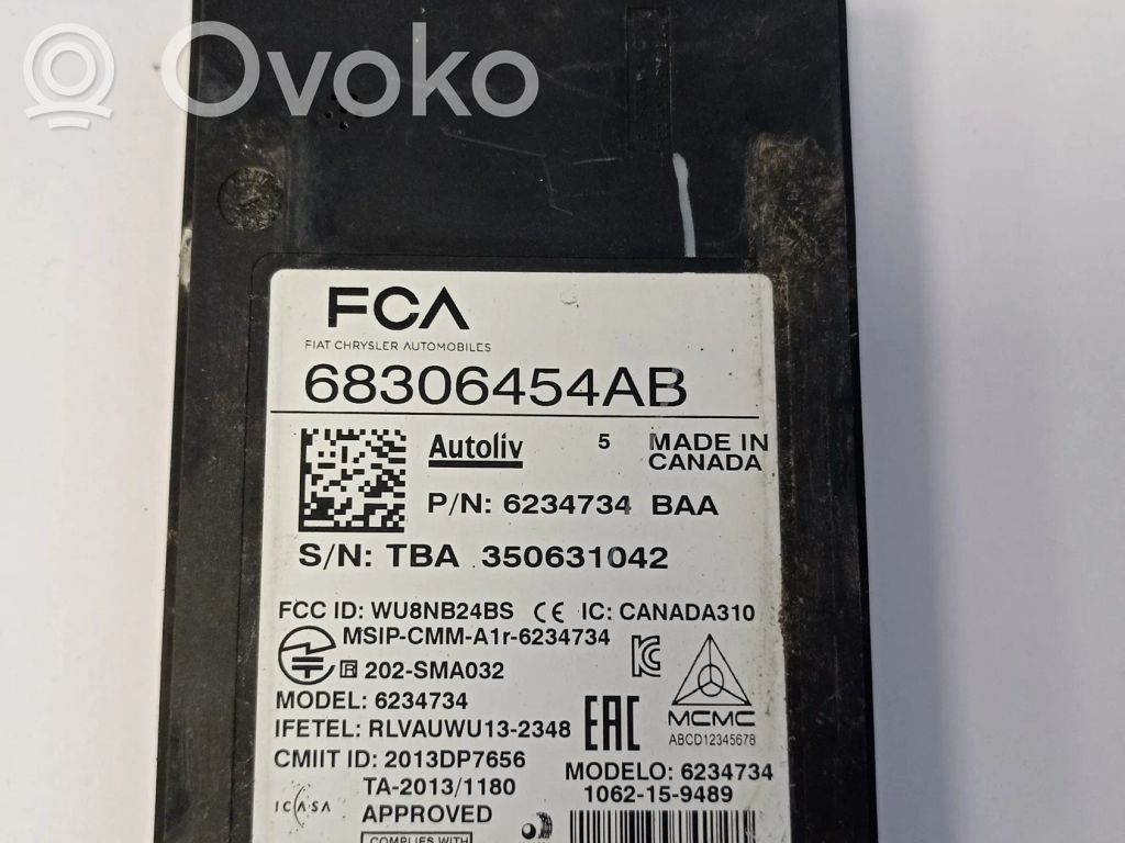 Chrysler Pacifica Blind spot module 