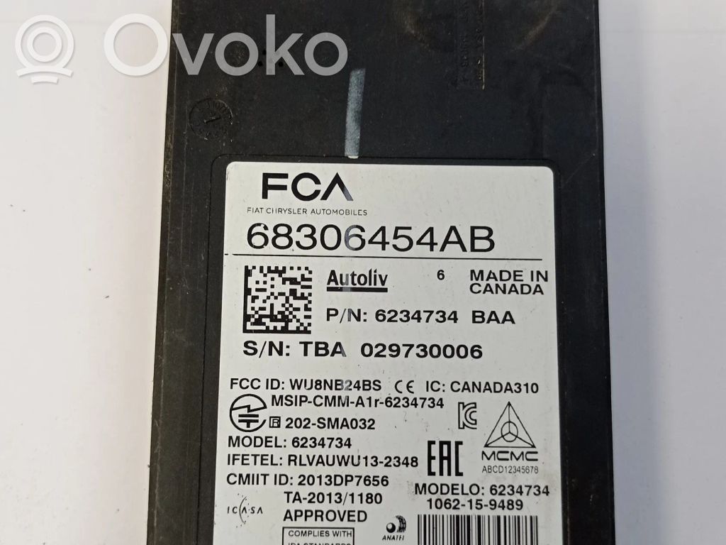 Chrysler Pacifica Blind spot module 