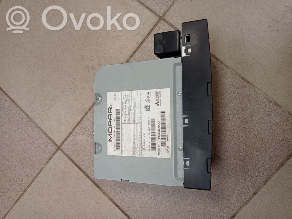 Chrysler Pacifica Radio / CD/DVD atskaņotājs / navigācija 