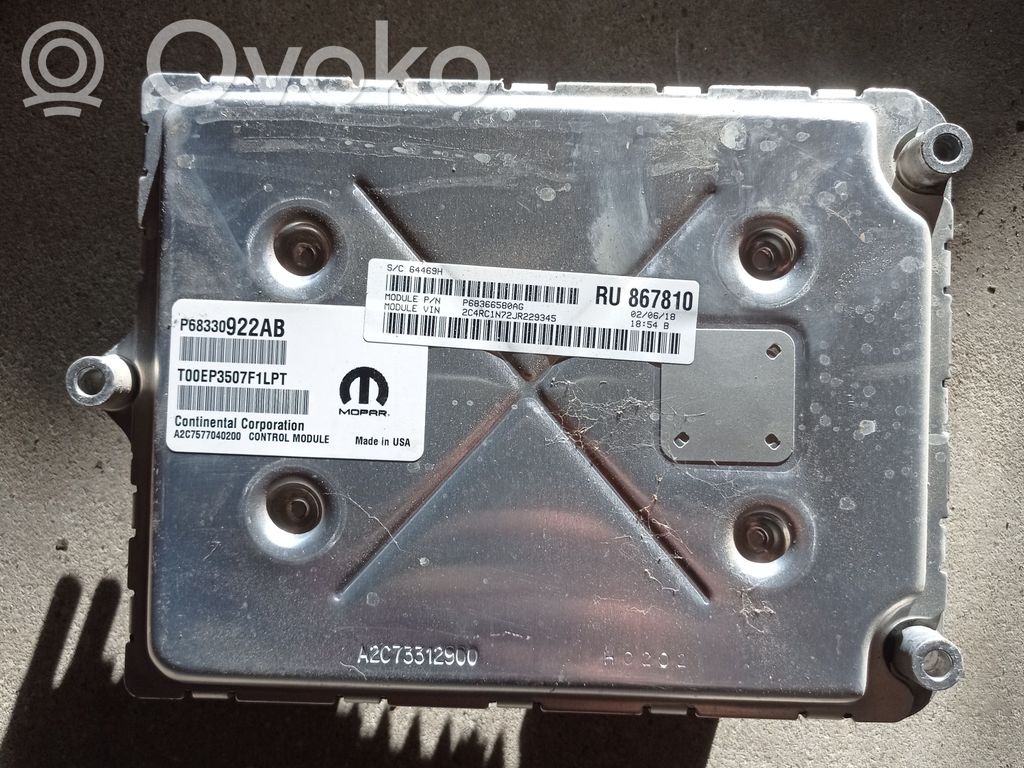 Chrysler Pacifica Engine control unit/module 