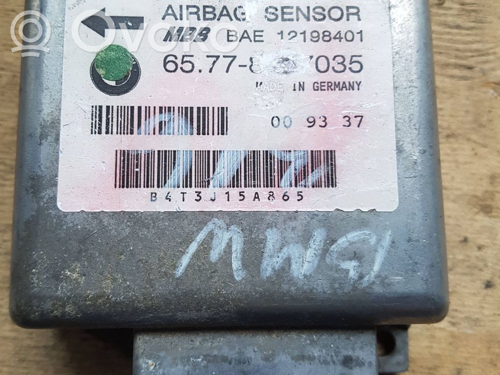 Airbag control unit/module   12198401