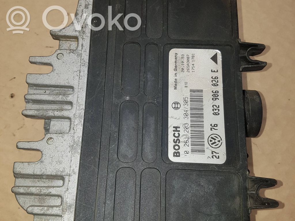 Engine control unit/module   032906026E,28SA3087,0261203304