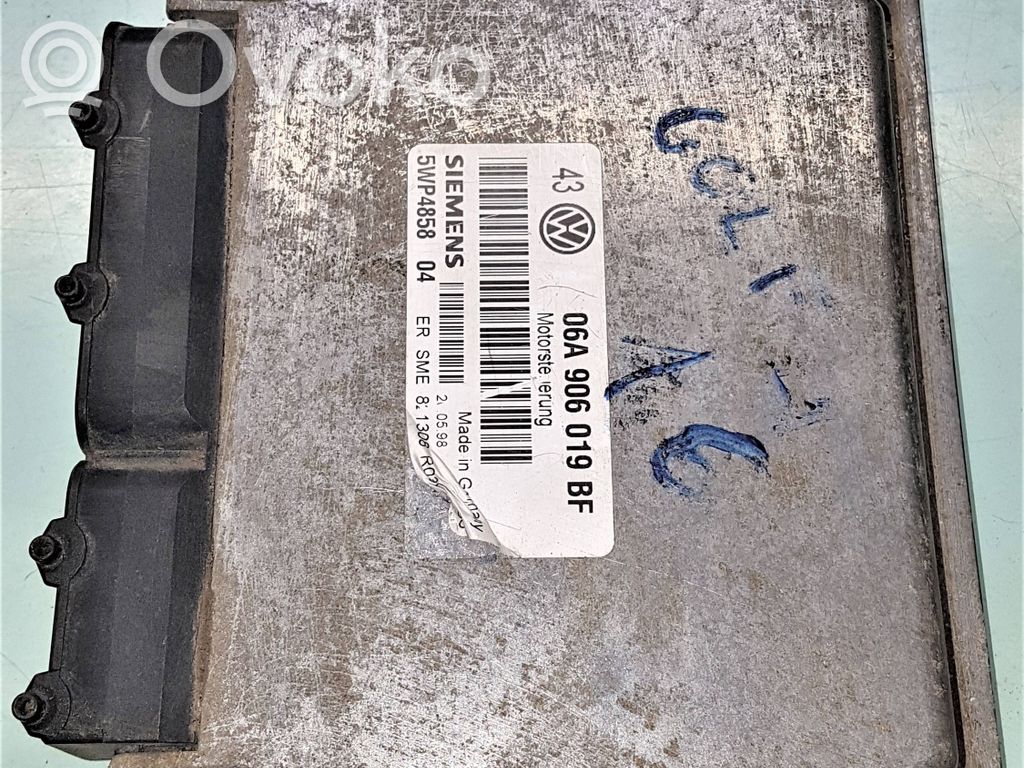 Engine control unit/module   06A906019BF,5WP48584