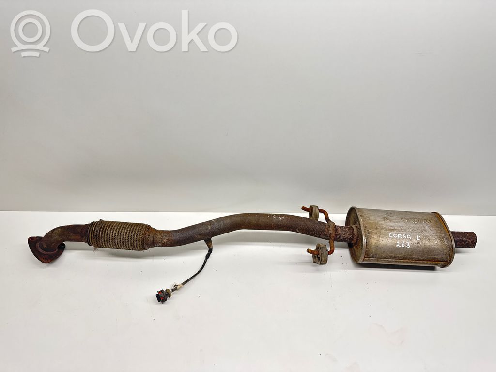 Opel Corsa E Išmetamųjų dujų vamzdelis 