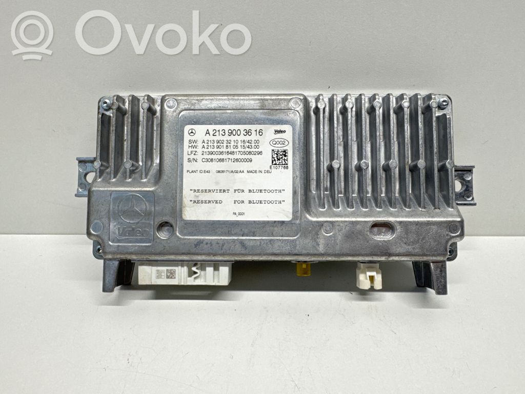 Mercedes-Benz E W213 Camera control unit module 