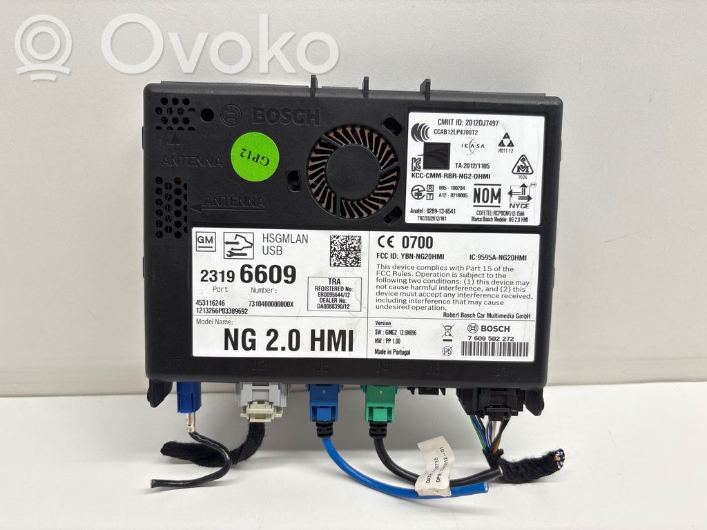 Opel Insignia A Other control units/modules 