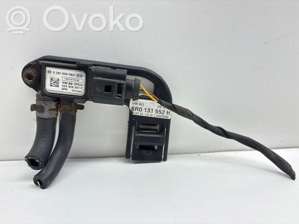 Skoda Rapid (NH) Sensor de presión del escape 