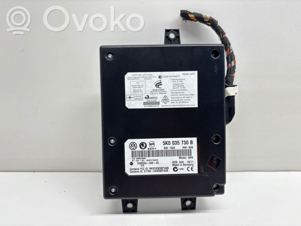 Volkswagen PASSAT B7 Bluetooth control unit module 