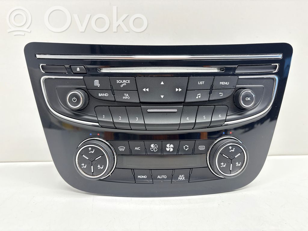 Peugeot 508 Climate control unit 
