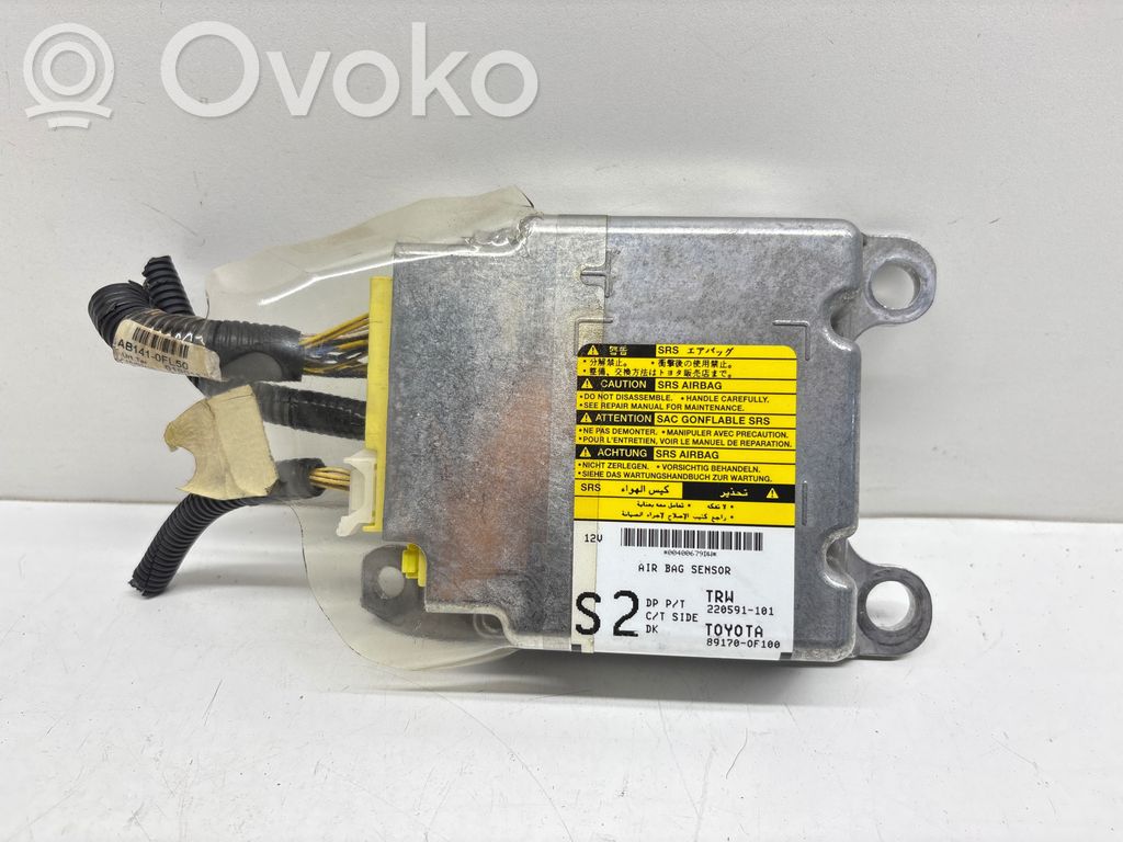 Toyota Verso Unitate/modul de comandă airbaguri 