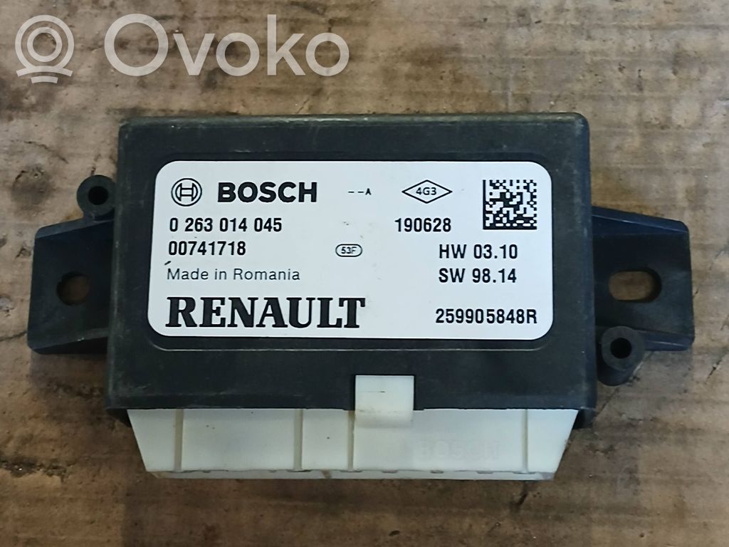 Renault Clio IV Parking PDC control unit/module 