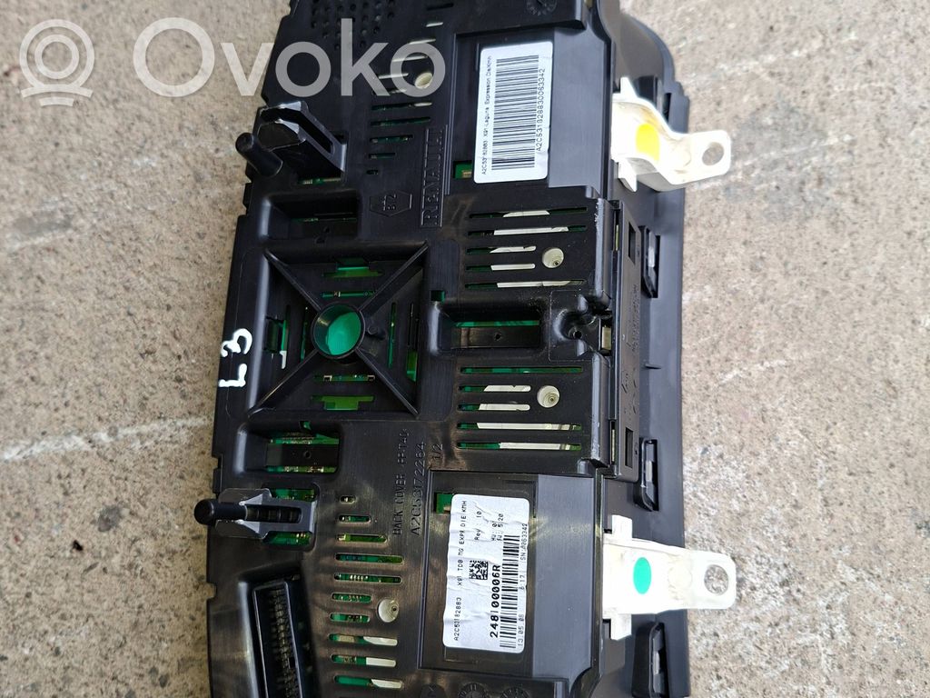 Renault Laguna III Speedometer (instrument cluster) 