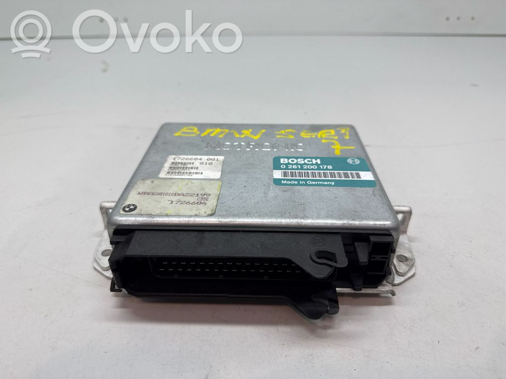 BMW 7 E32 Engine control unit/module 