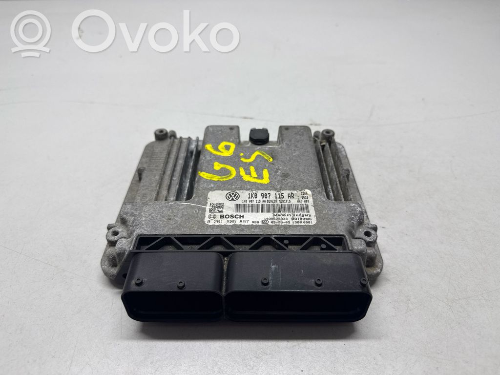 Volkswagen Golf VI Engine control unit/module 