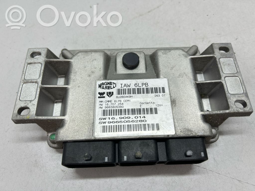 Engine control unit/module   9663805380,9665056280