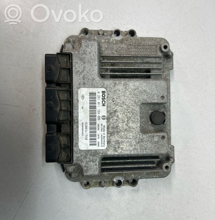 Unidad de control/módulo del motor   8200311550,0281011724,8200341550