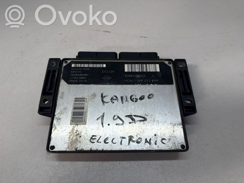Renault Kangoo I Engine control unit/module 