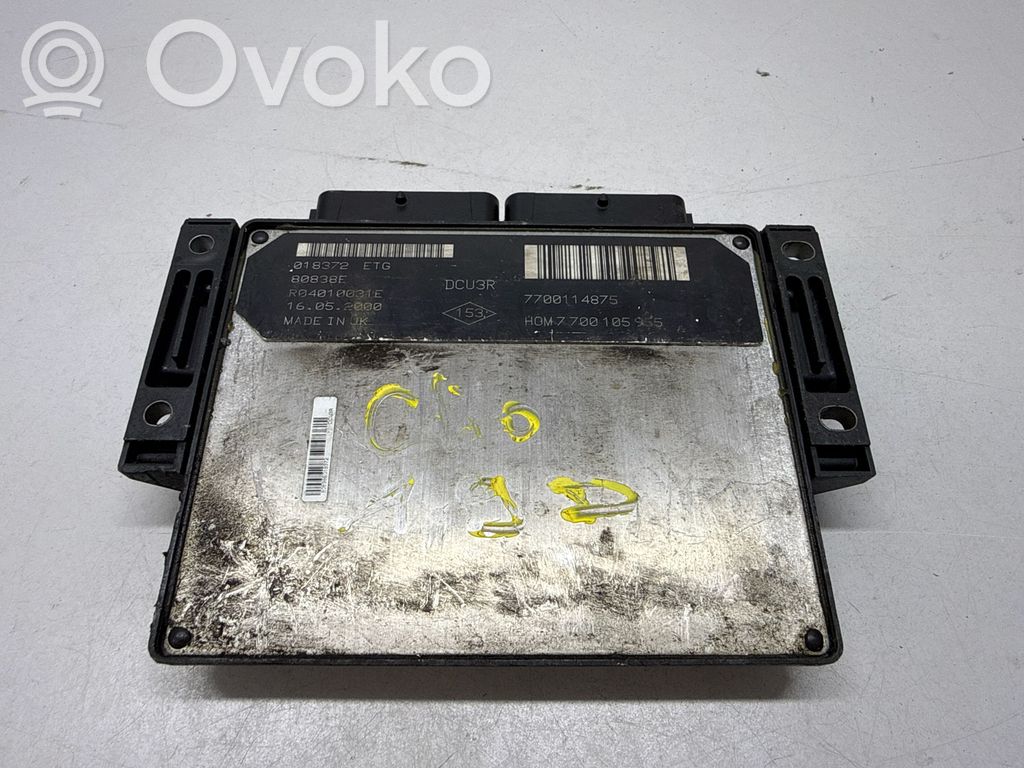 Renault Clio II Engine control unit/module 