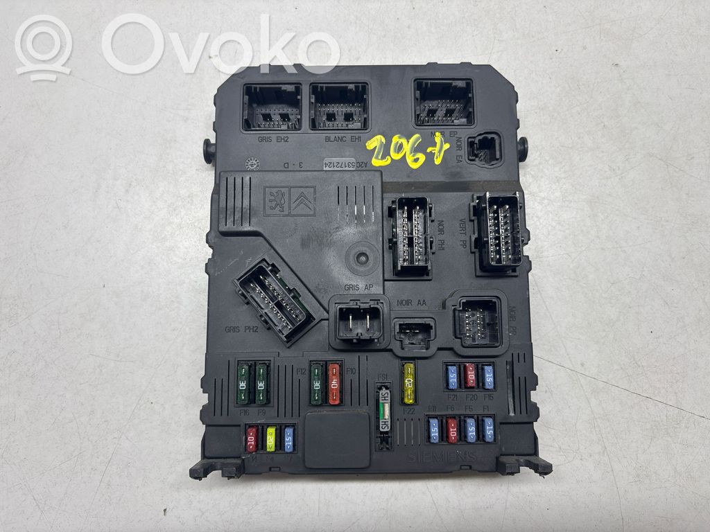 Peugeot 206+ Fuse box set 
