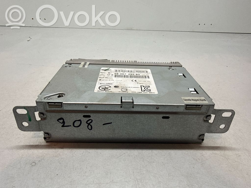 Peugeot 208 I Panel / Radioodtwarzacz CD/DVD/GPS 