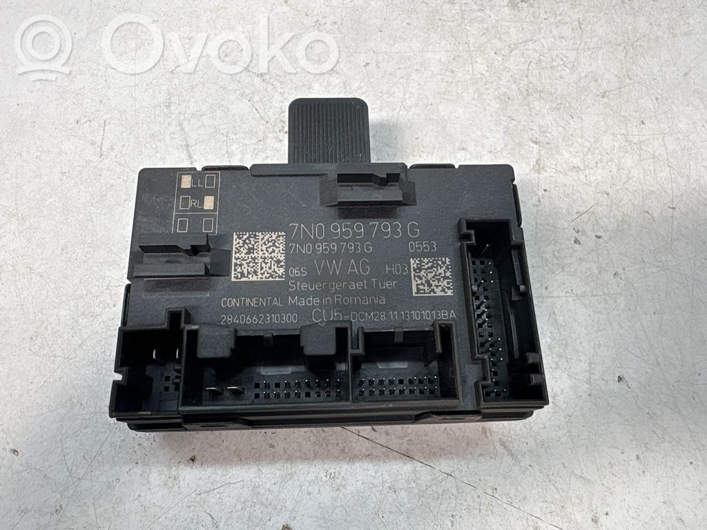 Skoda Yeti (5L) Door control unit/module 