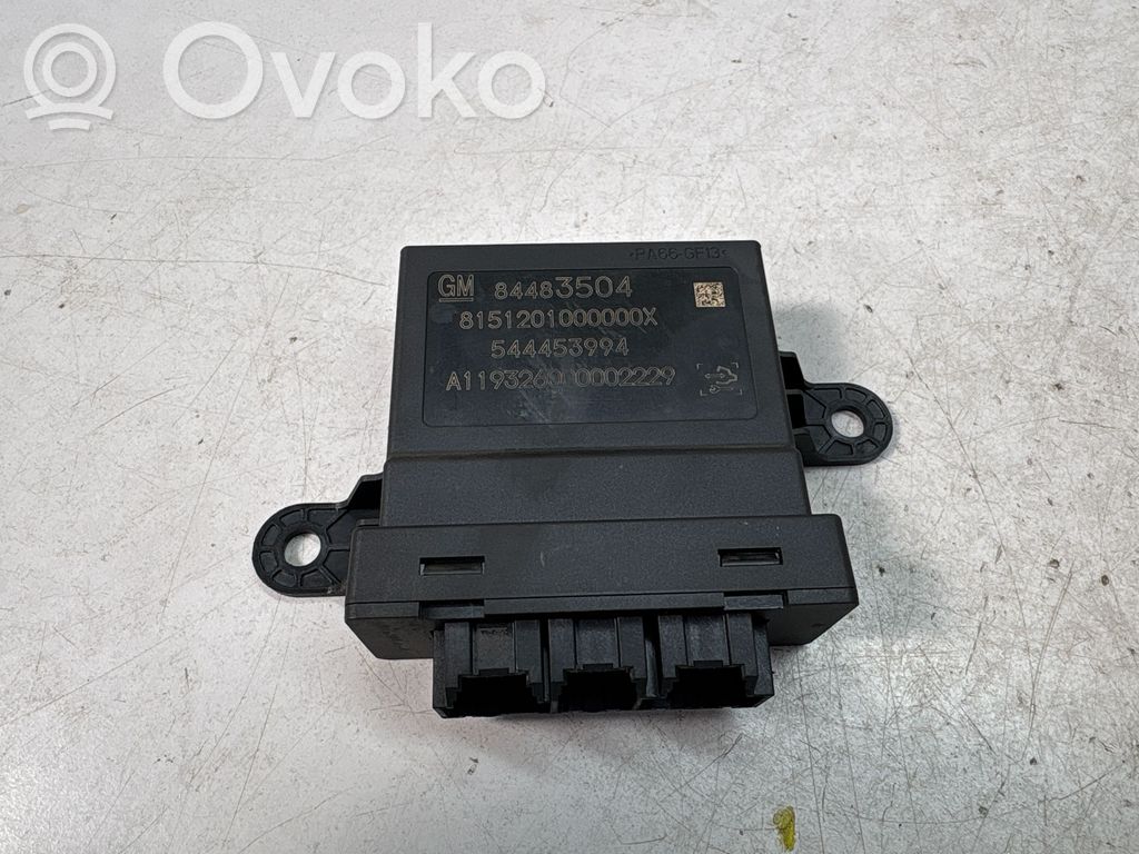 Opel Astra K Parking PDC control unit/module 